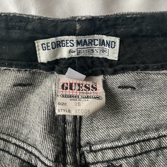 RARE VINTAGE GUESS JEANS BY  GEORGES MARCIANO Size 28 - Picture 2 of 10